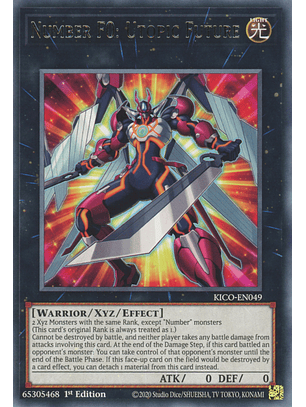 Number F0: Utopic Future - KICO-EN049 - Rare 