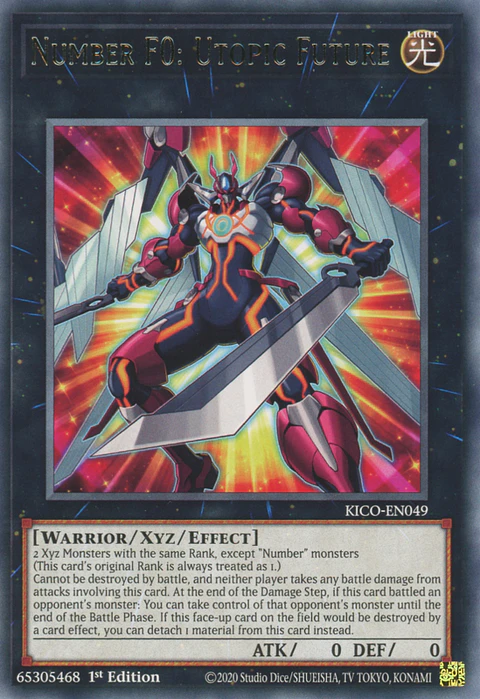 Number F0: Utopic Future - KICO-EN049 - Rare 