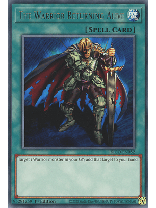 The Warrior Returning Alive - KICO-EN052 - Rare