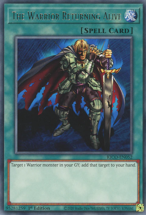 The Warrior Returning Alive - KICO-EN052 - Rare