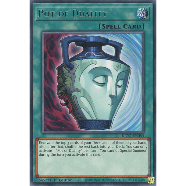 Pot of Duality - KICO-EN054 - Rare