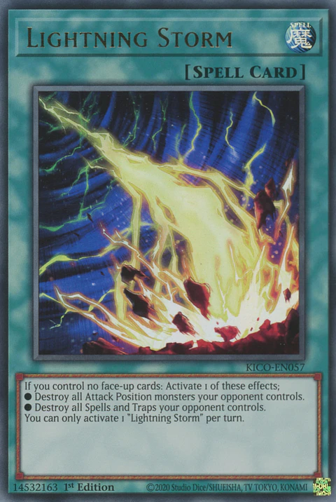 Lightning Storm - KICO-EN057 - Ultra Rare