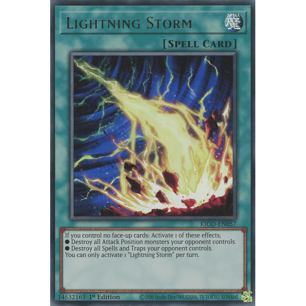 Lightning Storm - KICO-EN057 - Ultra Rare