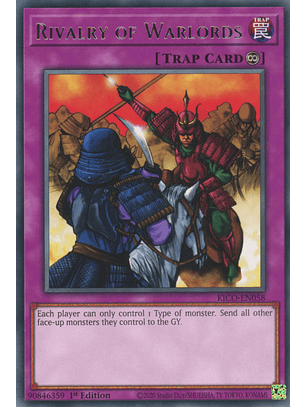 Rivalry of Warlords - KICO-EN058 - Rare