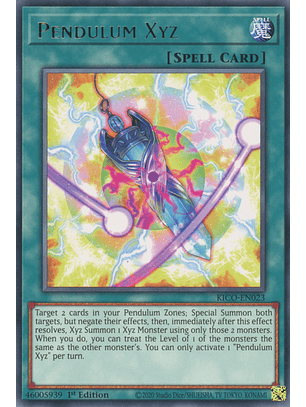 Pendulum Xyz - KICO-EN023 - Rare