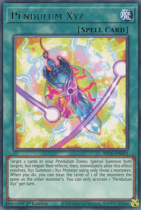 Pendulum Xyz - KICO-EN023 - Rare
