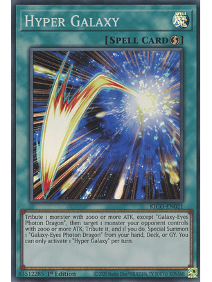 Hyper Galaxy - KICO-EN021 - Super Rare