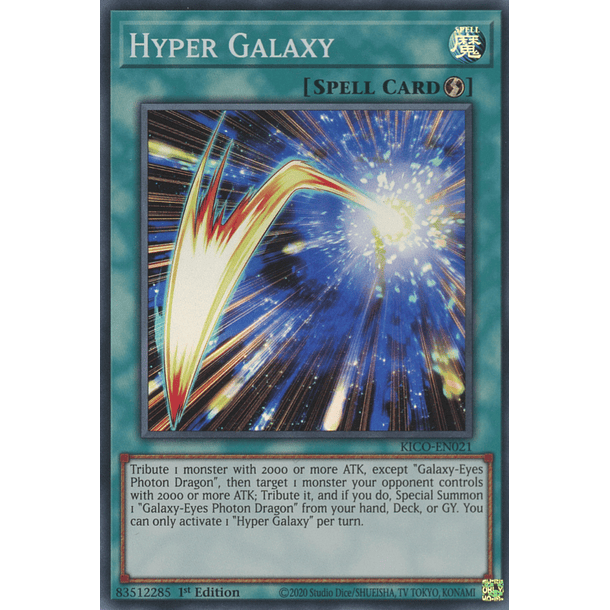 Hyper Galaxy - KICO-EN021 - Super Rare