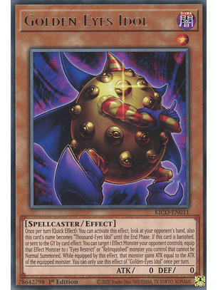 Golden-Eyes Idol - KICO-EN011 - Rare