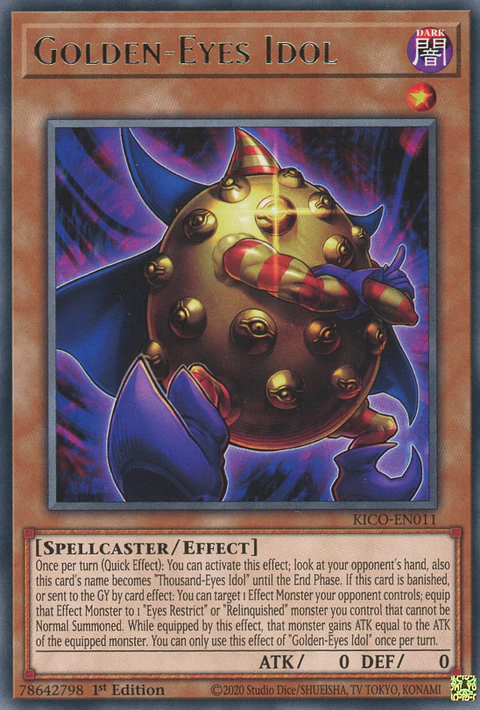 Golden-Eyes Idol - KICO-EN011 - Rare