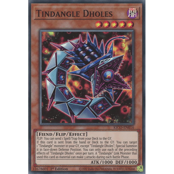 Tindangle Dholes - KICO-EN016 - Super Rare