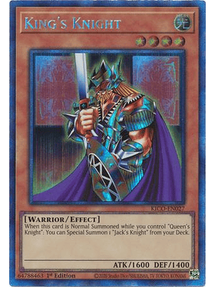 King's Knight - KICO-EN027 - Collectors Rare