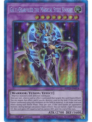 Gilti-Gearfried the Magical Steel Knight - KICO-EN014 - Collectors Rare