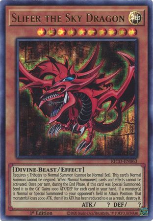 Slifer the Sky Dragon - KICO-EN063 - Pharaoh Ultra Rare 1