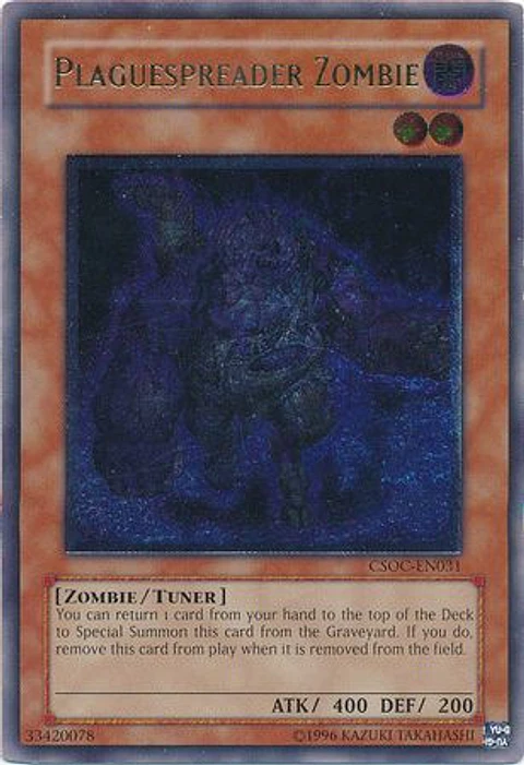 Ultimate Rare - Plaguespreader Zombie - CSOC-EN031
