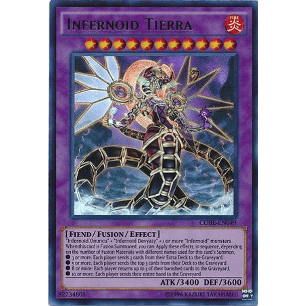 Infernoid Tierra - CORE-EN049 - Ultra Rare