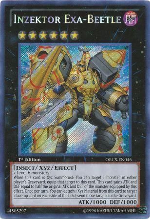 Inzektor Exa-Beetle - ORCS-EN046 - Secret Rare 1