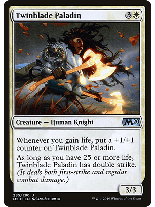 Twinblade Paladin - PList - U