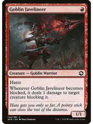 Goblin Javelineer  - AFR - C 