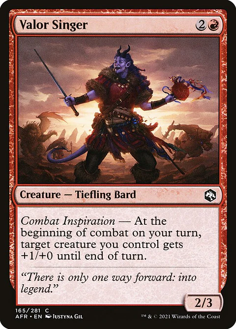 Valor Singer - AFR - C 