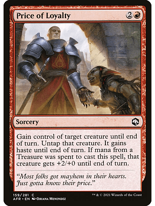 Price of Loyalty - AFR - C 