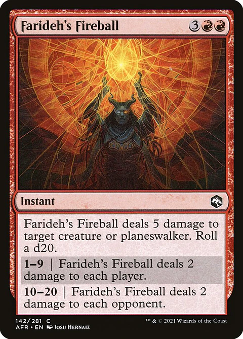 Farideh's Fireball - AFR - C 