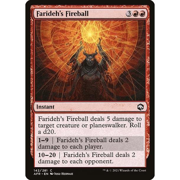Farideh's Fireball - AFR - C 