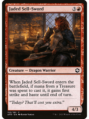 Jaded Sell-Sword - AFR - C 