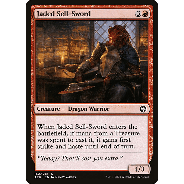 Jaded Sell-Sword - AFR - C 