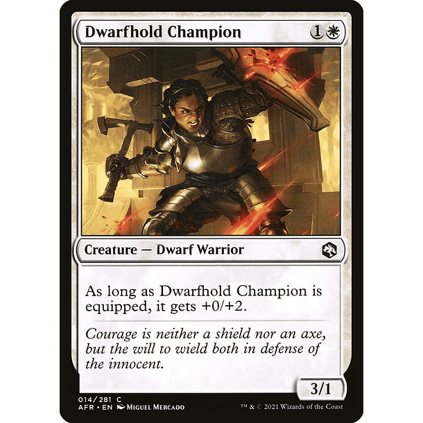 Dwarfhold Champion - AFR - C 