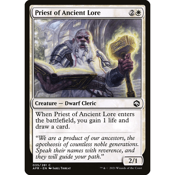 Priest of Ancient Lore - AFR - C 