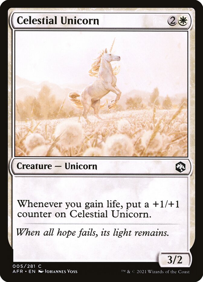 Celestial Unicorn - AFR - C  1