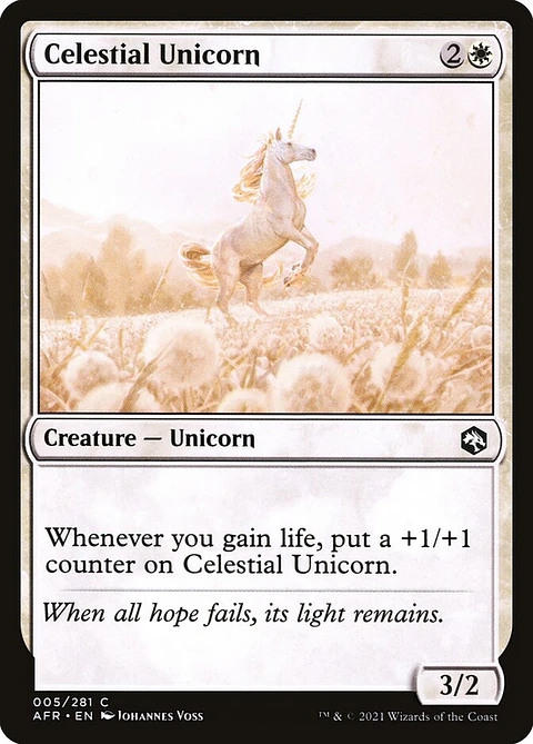 Celestial Unicorn - AFR - C 