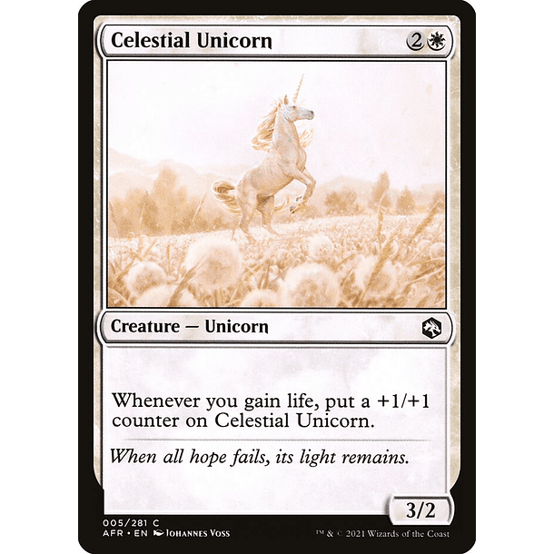 Celestial Unicorn - AFR - C 