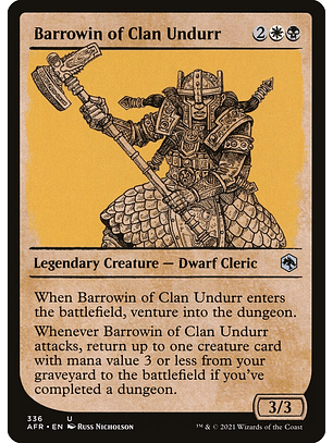 Barrowin of Clan Undurr - AFR - U 