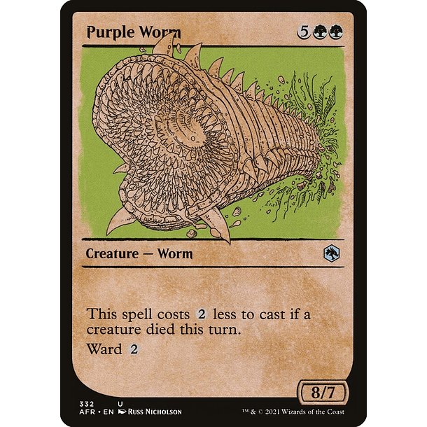 Purple Worm - AFR - U