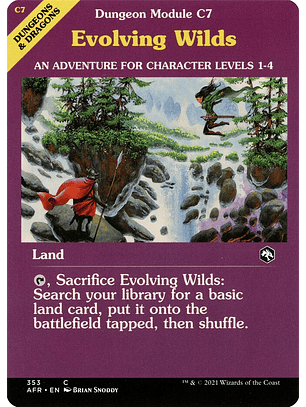 Evolving Wilds - AFR - C