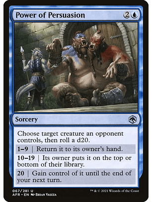 Power of Persuasion - AFR - U