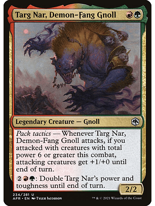 Targ Nar, Demon-Fang Gnoll - AFR - U