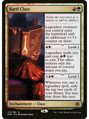 Bard Class - AFR - R