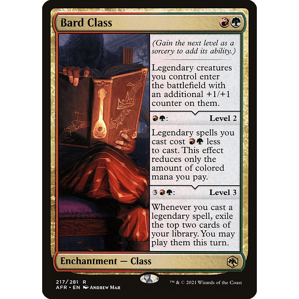 Bard Class - AFR - R