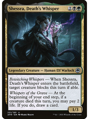 Shessra, Death's Whisper - AFR - U