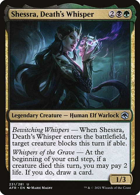 Shessra, Death's Whisper - AFR - U