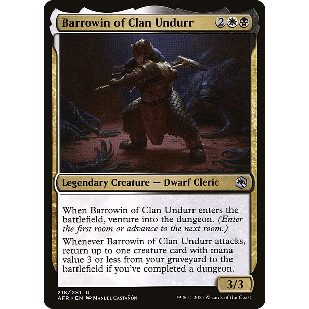 Barrowin of Clan Undurr - AFR - R 