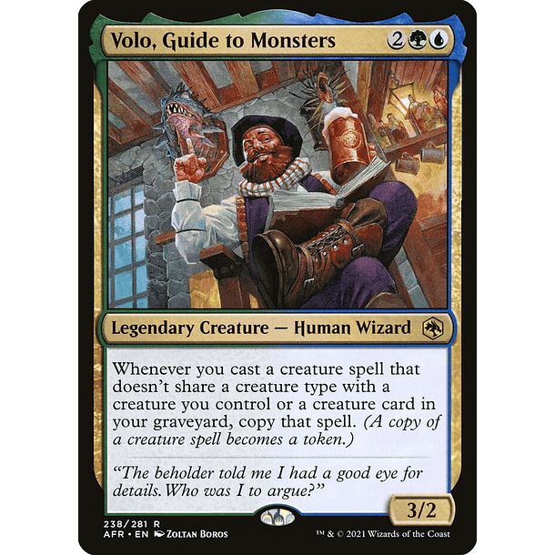 Volo, Guide to Monsters - AFR - R