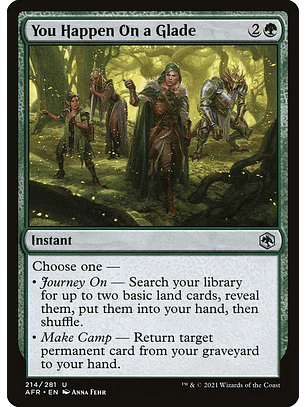 You Happen On a Glade - AFR - U