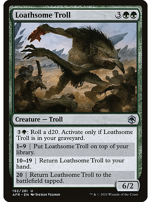 Loathsome Troll - AFR - U 