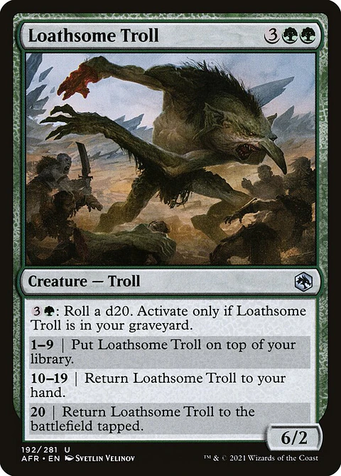 Loathsome Troll - AFR - U 