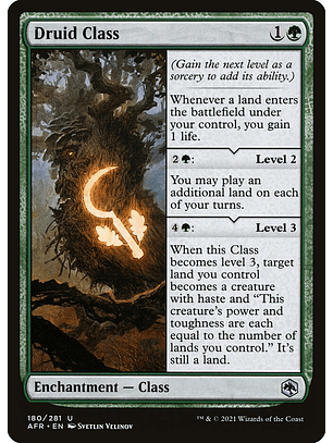 Druid Class - AFR - U