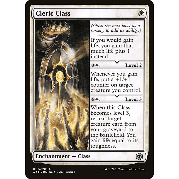 Cleric Class - AFR - U 